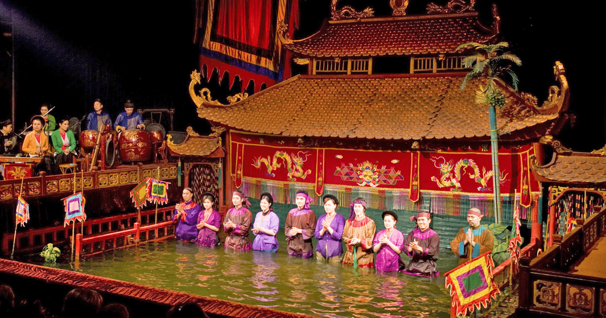 golden dragon water puppet theatre