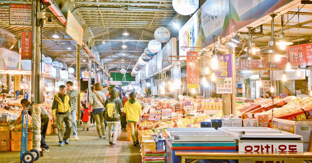 jeju dongmun market