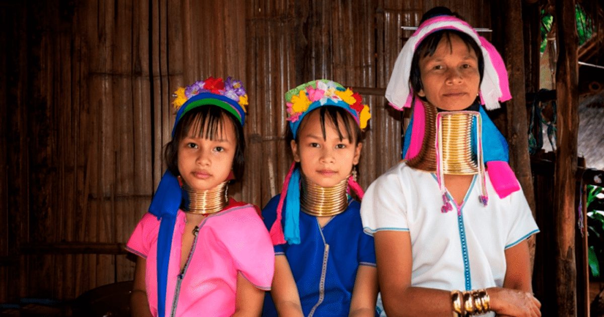 Long Neck Hill Tribe Villages