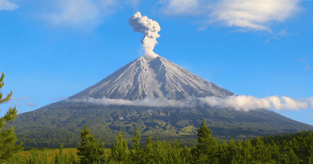 merapi volcano