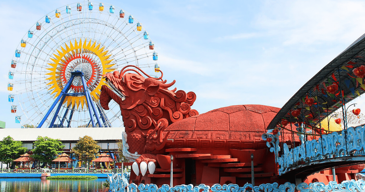 suối tiên theme park
