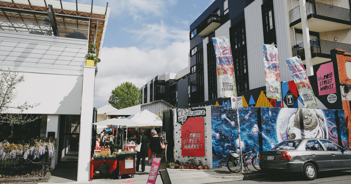 the rose street artists’ market